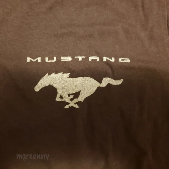 Ford Mustang Women's Brown Tee Shirt - Picture 3 of 5